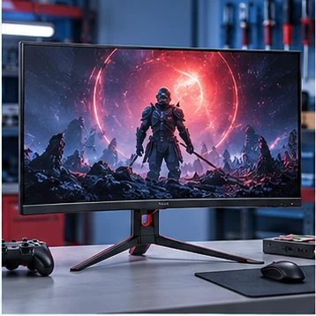Иллюстрация монитора для страницы ASUS