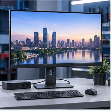 Иллюстрация монитора для страницы Dell