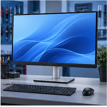 Иллюстрация монитора для страницы HP
